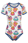 Doggies 'n' Donuts Short Sleeve Adult Onesie