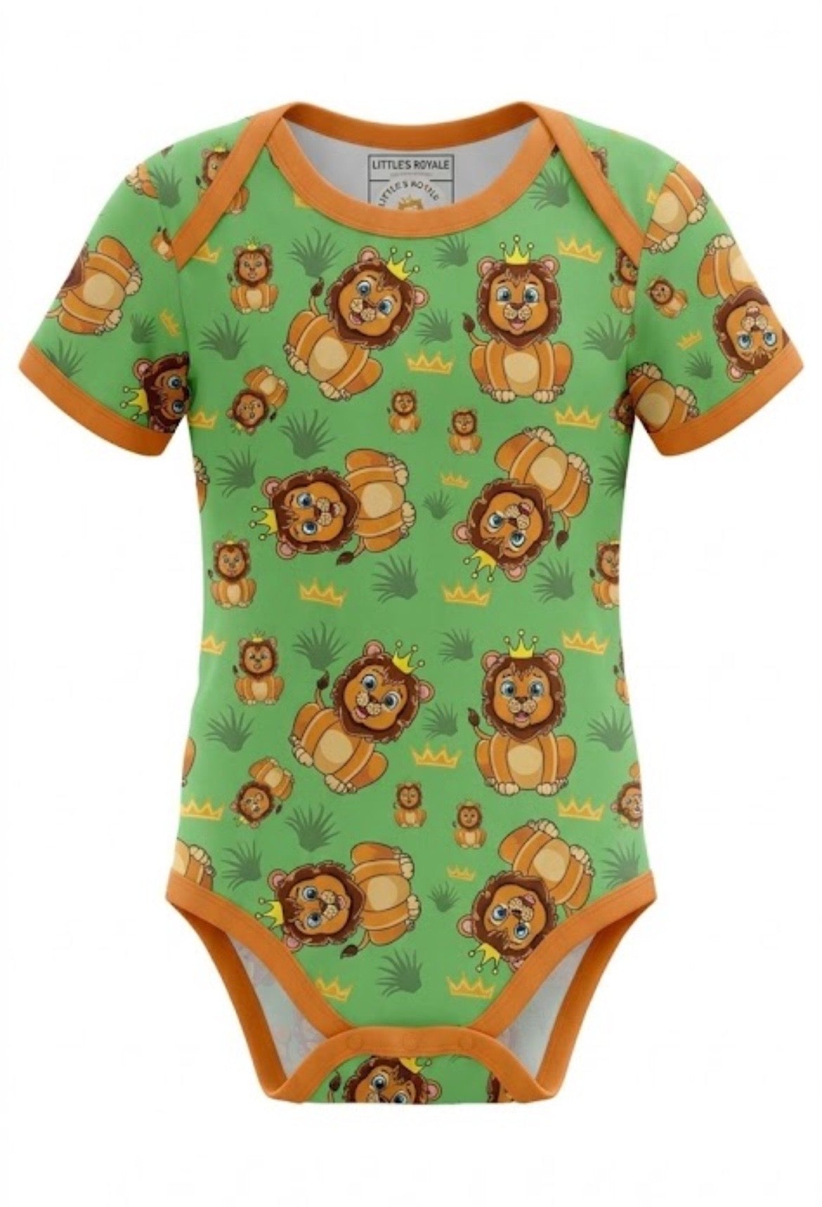 King of the Jungle Short Sleeve Adult Onesie
