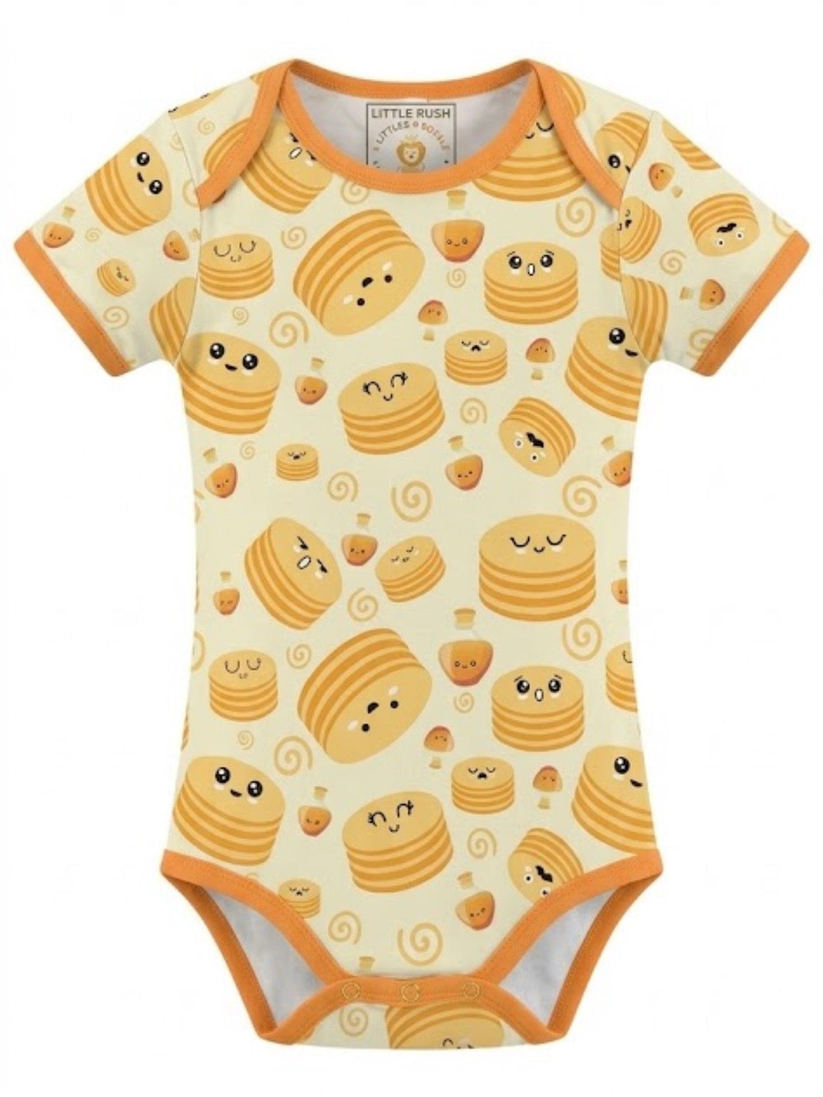 Pancake Mania Short Sleeve Adult Onesie