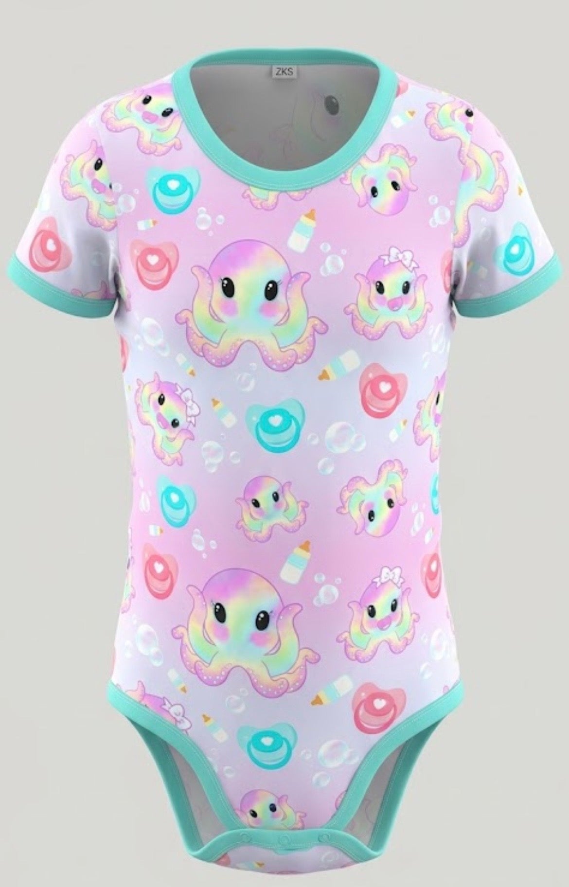Royale Kraken Short Sleeve Adult Onesie
